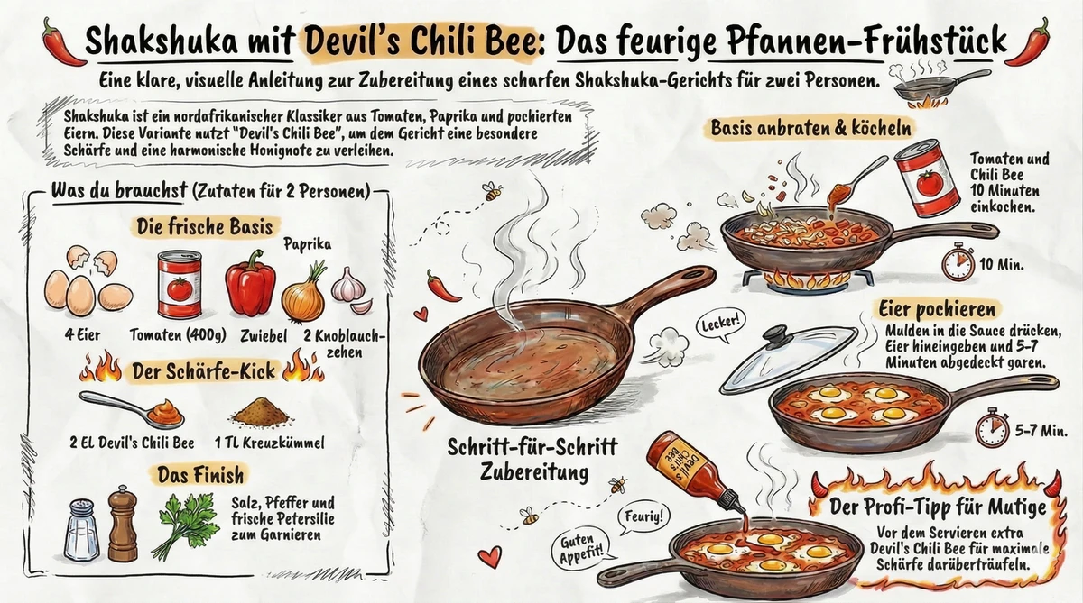 Shakshuka mit Devil's Chili Bee